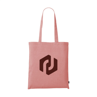 Logotrade promotional item image of: GRS Recycled Cotton Shopper (180 g/m²) bag