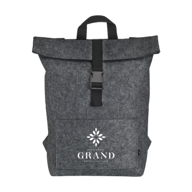 Logo trade advertising products picture of: Nolan GRS RPET Felt backpack