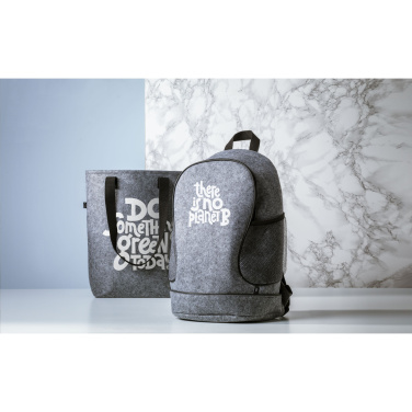 Logo trade promotional gifts image of: PromoPack Felt Gym Bag backpack