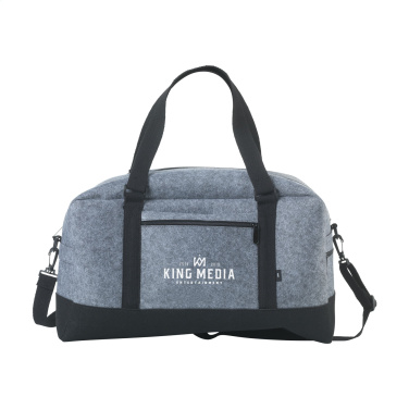 Logo trade corporate gift photo of: Feltro GRS RPET Weekend Bag travelling bag