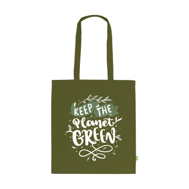 Logotrade promotional giveaways photo of: Organic Cotton Shopper (140 g/m²) bag