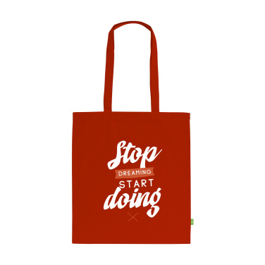 Logotrade promotional gift picture of: Organic Cotton Shopper (140 g/m²) bag