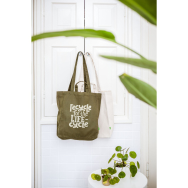 Logo trade promotional item photo of: Organic Cotton Canvas Tote Bag (280 g/m²)