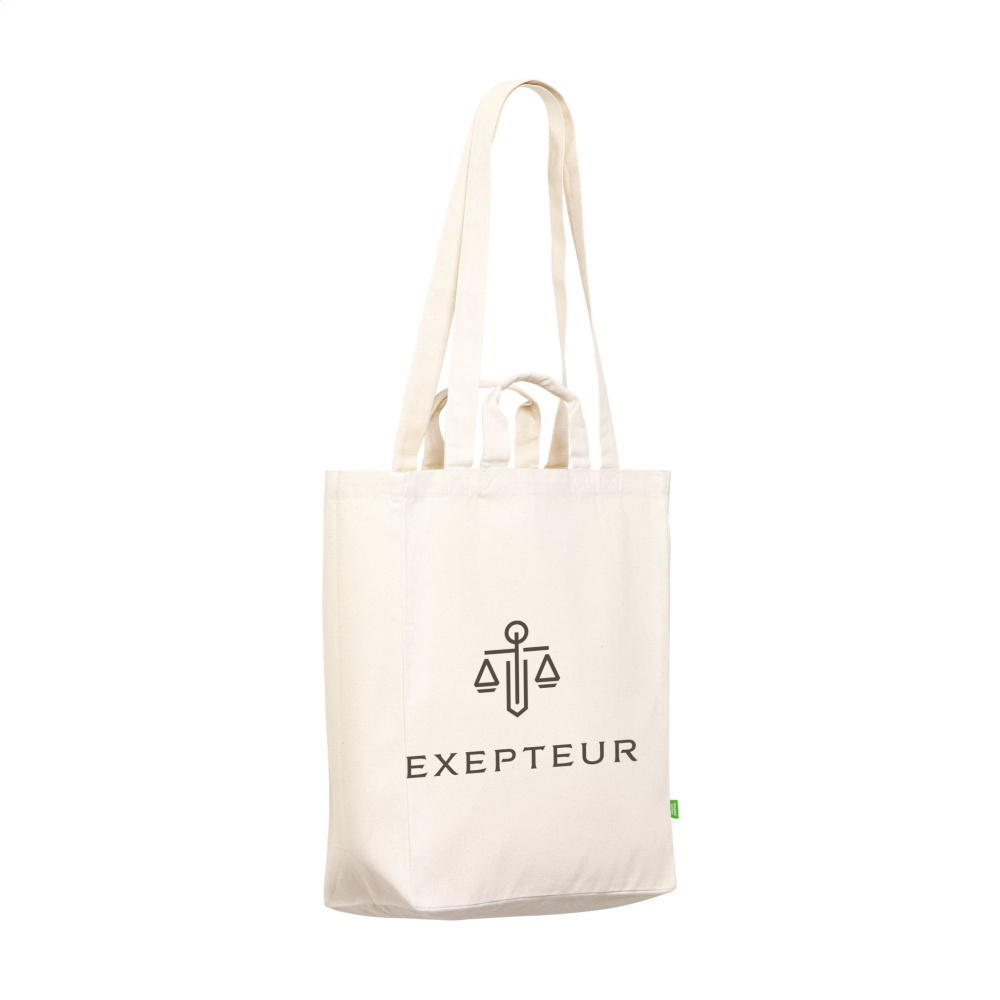 Logotrade promotional merchandise picture of: Organic Cotton Canvas Tote Bag (280 g/m²)