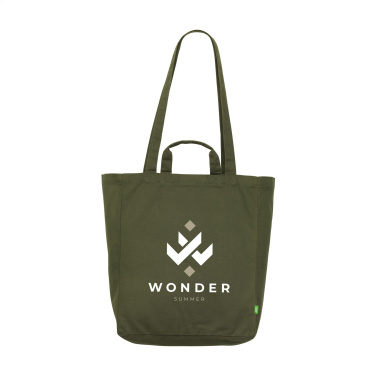 Logo trade promotional merchandise photo of: Organic Cotton Canvas GOTS Tote Bag (280 g/m²)