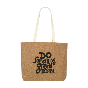 Logo trade promotional items picture of: Lagos Cork Shopper bag