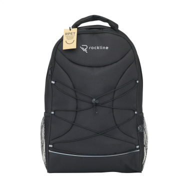 Logo trade promotional gifts picture of: Flashline GRS RPET Laptop Backpack