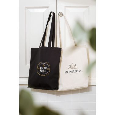 Logotrade corporate gift picture of: GRS Recycled Canvas Bag Natural (260 g/m²)