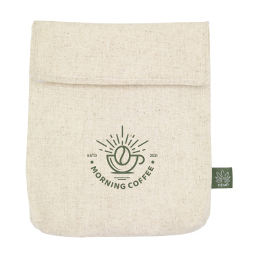 Logo trade promotional merchandise photo of: Hemp FoodPouch bag for bread