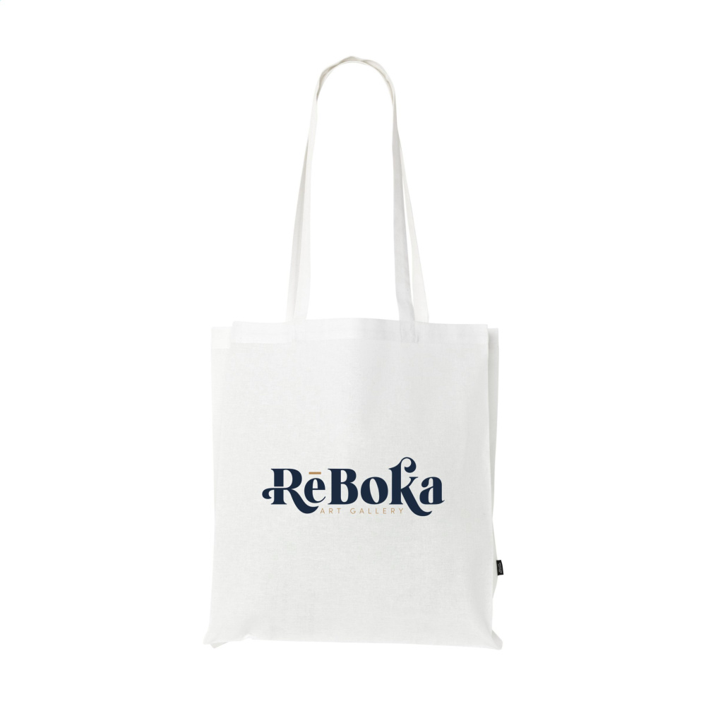 Logo trade advertising products image of: Colour Square Bag GRS Recycled Cotton (150 g/m²)