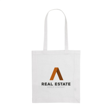 Logo trade advertising products image of: Colour Square Bag GRS Recycled Cotton (150 g/m²)