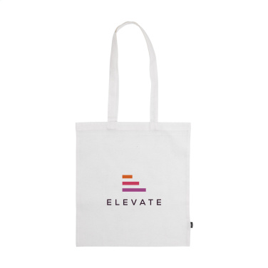 Logo trade promotional giveaways image of: Shoppy Colour Bag GRS Recycled Cotton (150 g/m²)