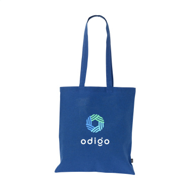 Logo trade promotional gifts image of: Shoppy Colour Bag GRS Recycled Cotton (150 g/m²)