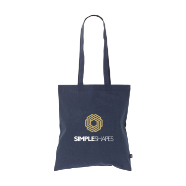 Logo trade promotional item photo of: Shoppy Colour Bag GRS Recycled Cotton (150 g/m²)