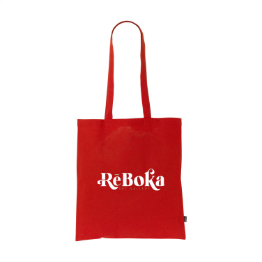 Logotrade promotional items photo of: Shoppy Colour Bag GRS Recycled Cotton (150 g/m²)