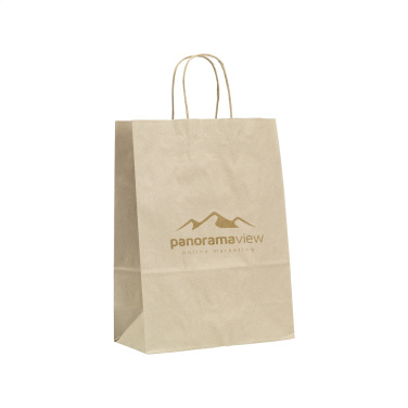 Logo trade advertising products picture of: Leaf It Bag Wide recycled grass paper (90 g/m²) M