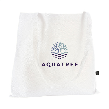 Logo trade promotional items image of: Shopper GRS RPET (80 g/m²) shopping bag