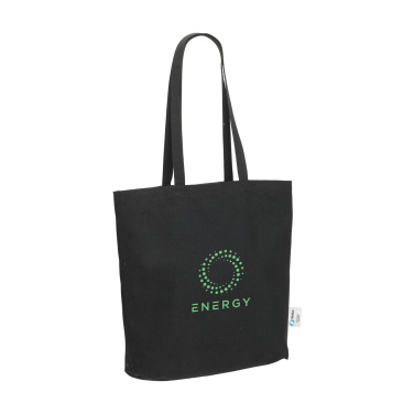 Logo trade promotional gifts picture of: Wolkat Rabat Recycled Textile Shopper