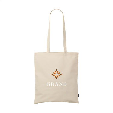 Logo trade promotional gifts image of: ShoppyBag GRS Recycled Cotton (140 g/m²)