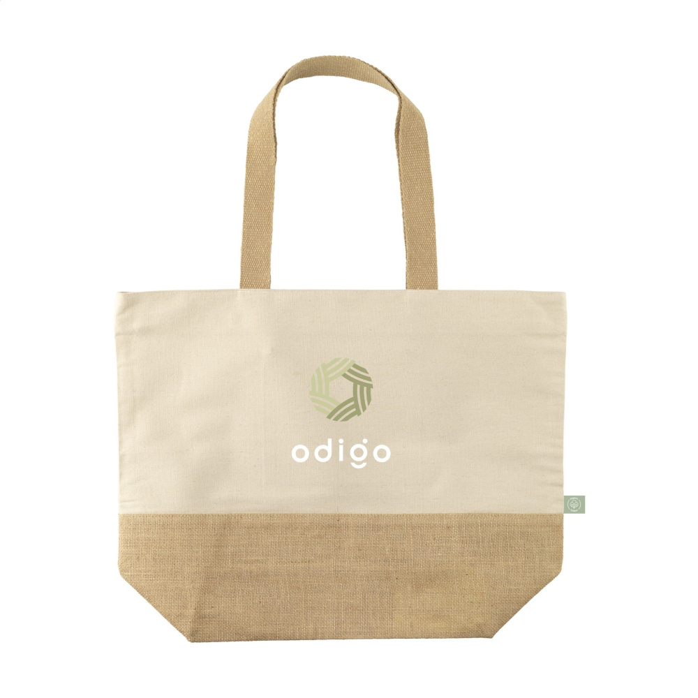 Logotrade business gift image of: Cancun Beachbag Organic Cotton (320 g/m²)