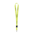 KeyCord 2 cm lanyard, fluorescent yellow