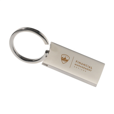 Logo trade advertising products image of: StraightKey key ring