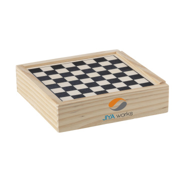 Logotrade promotional giveaway picture of: WoodGame 5-in-1 game set