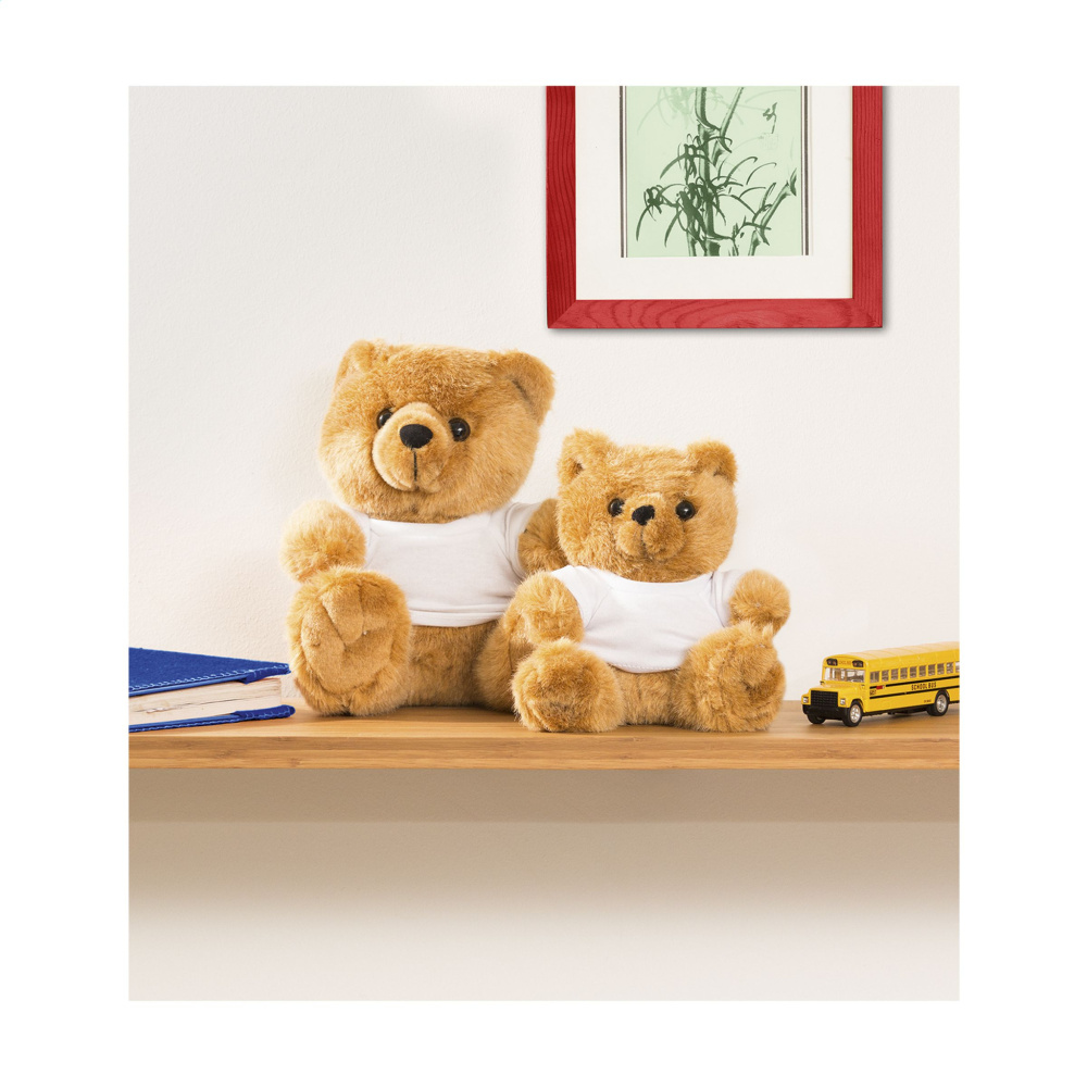 Logo trade promotional gifts image of: Browny Bear cuddle toy