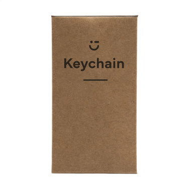 Logotrade promotional giveaway image of: LeatherKey keyring