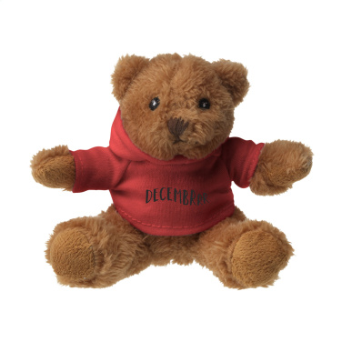 Logotrade advertising product picture of: HoodedBear bear cuddle toy