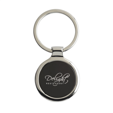 Logotrade corporate gift picture of: KeyTag Circle keyring