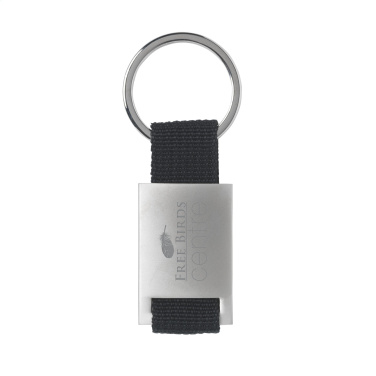 Logo trade advertising products image of: Eloy keyring