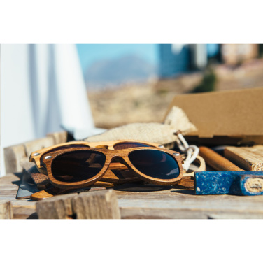 Logotrade promotional giveaway image of: LookingWood sunglasses