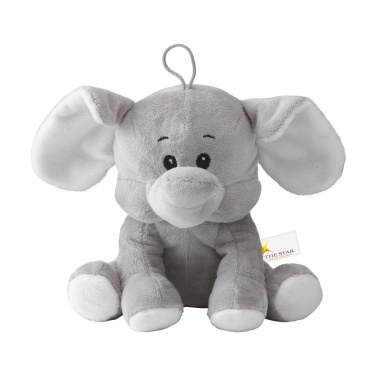 Logotrade promotional product image of: Olly plush elephant cuddly toy