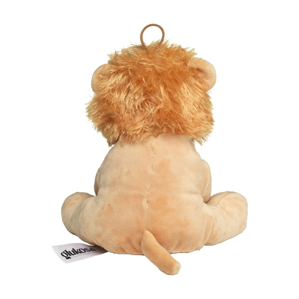 Logo trade corporate gifts picture of: Louis plush lion cuddle toy