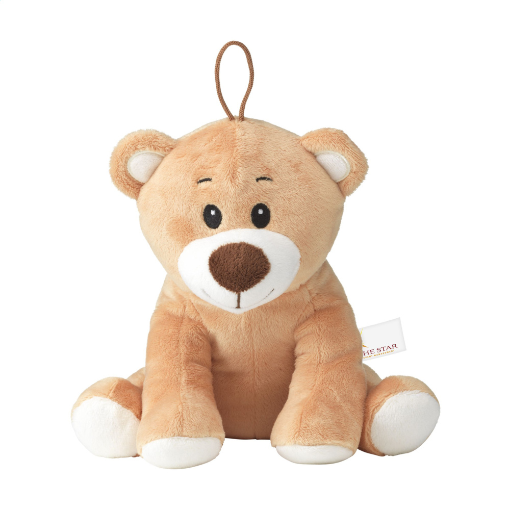 Logotrade promotional giveaway picture of: Thom plush bear cuddle toy