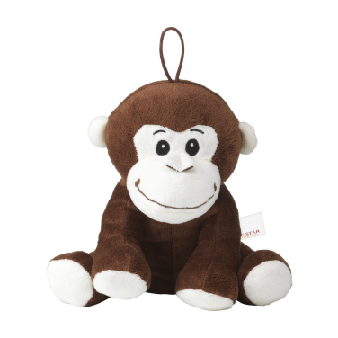 Logo trade promotional giveaway photo of: Moki plush ape cuddle toy