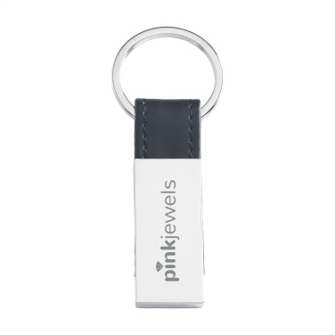 Logo trade corporate gifts image of: Palmer keychain