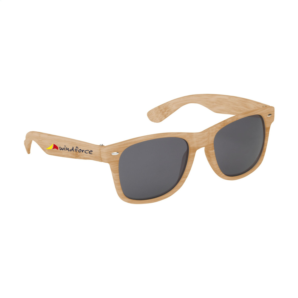 Logo trade promotional merchandise photo of: Looking Bamboo sunglasses