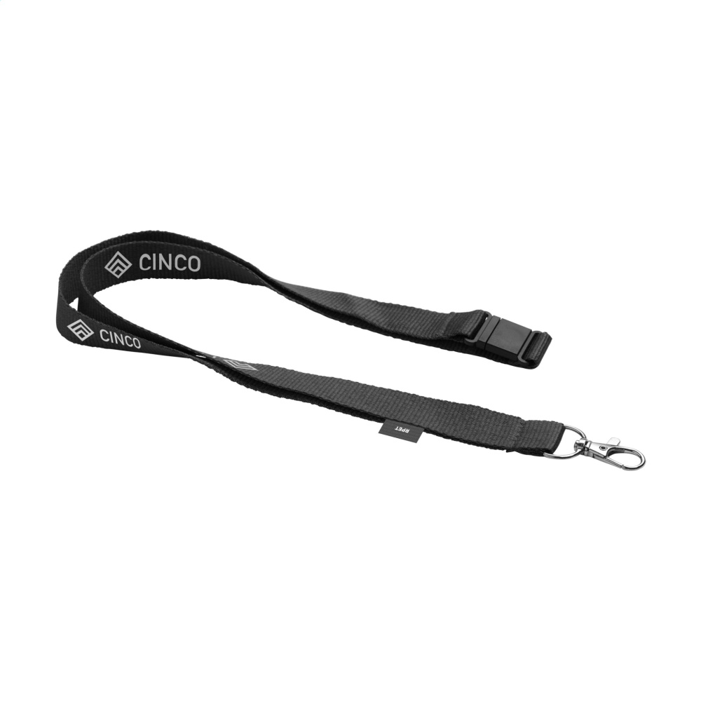 Logotrade promotional product picture of: Lanyard Safety RPET 2 cm