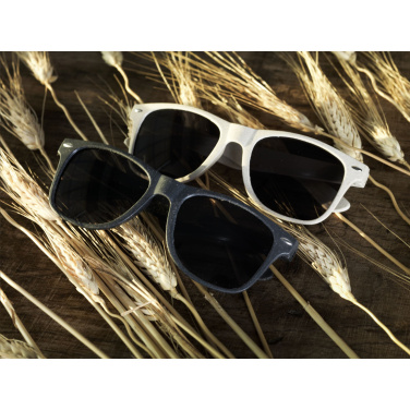 Logo trade promotional merchandise image of: Malibu Eco Wheatstraw sunglasses