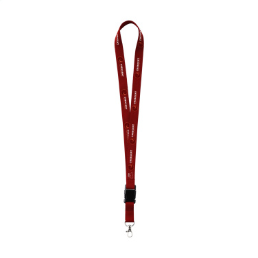 Logotrade promotional merchandise image of: Lanyard Sublimation Buckle RPET 2 cm keycord