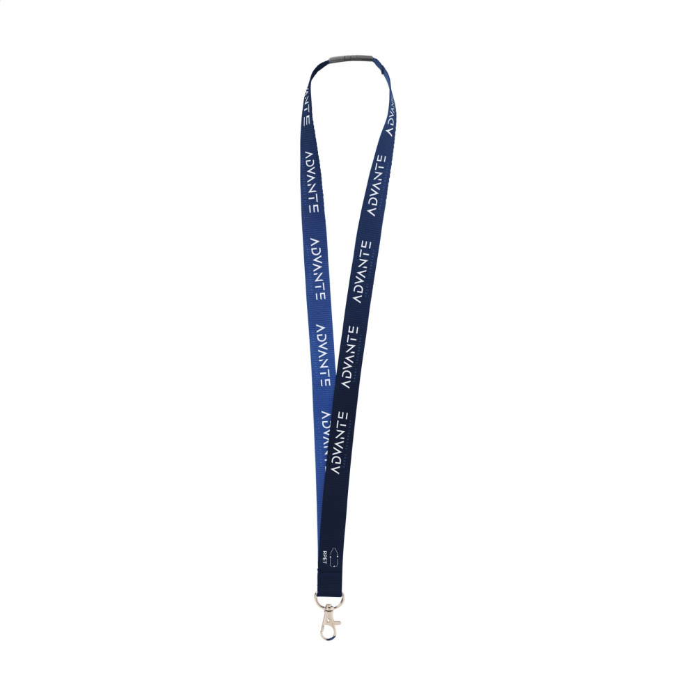 Logotrade promotional item picture of: Lanyard Sublimation Safety RPET 2 cm lanyard