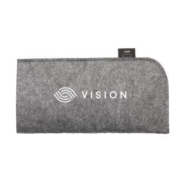 Logo trade business gift photo of: Feltro GRS RPET Pouch for glasses