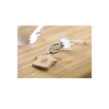 Logo trade promotional gift photo of: Casa bamboo keyring