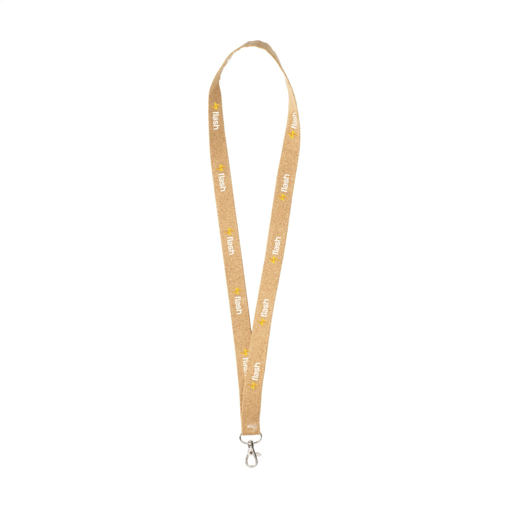 Logotrade business gift image of: Lanyard Cork 2 cm keycord