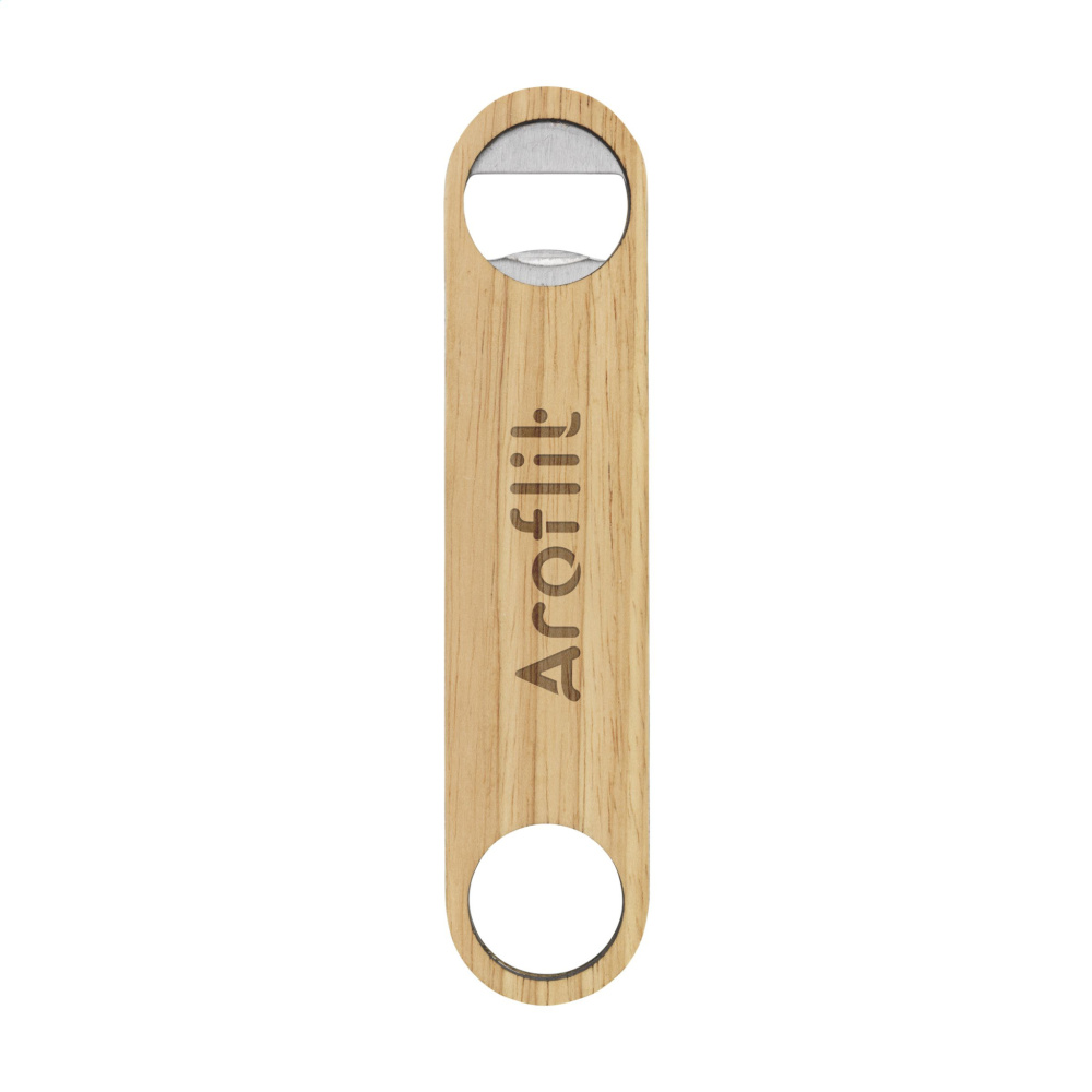 Logo trade corporate gift photo of: Abri Bamboo Opener