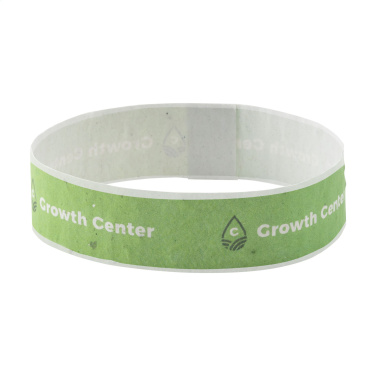 Logotrade promotional merchandise image of: Seed Paper Festival Wristband