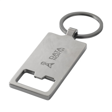 Logo trade promotional item photo of: Sammy bottle opener / keyring