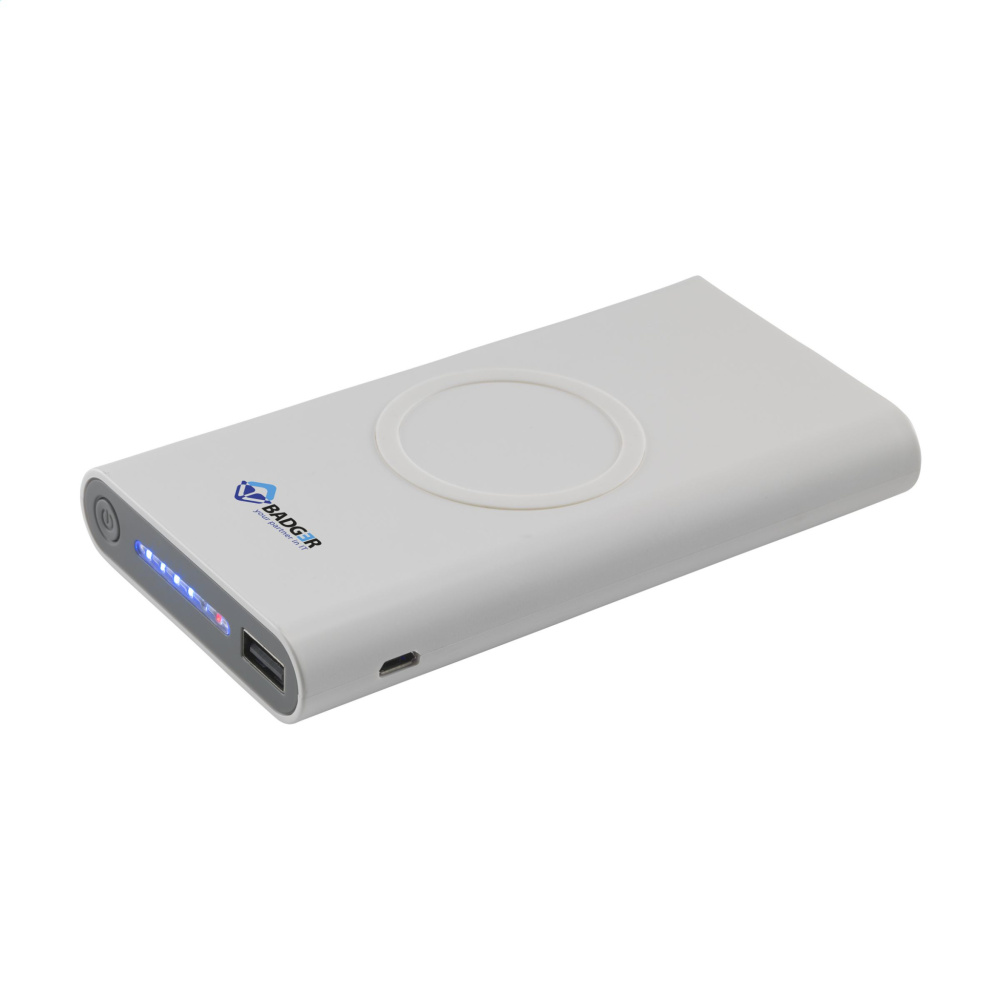 Logotrade advertising product image of: Wireless Powerbank 8000 C wireless charger